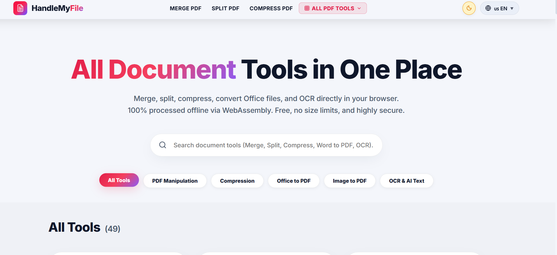 HandleMyFile Slide 1
